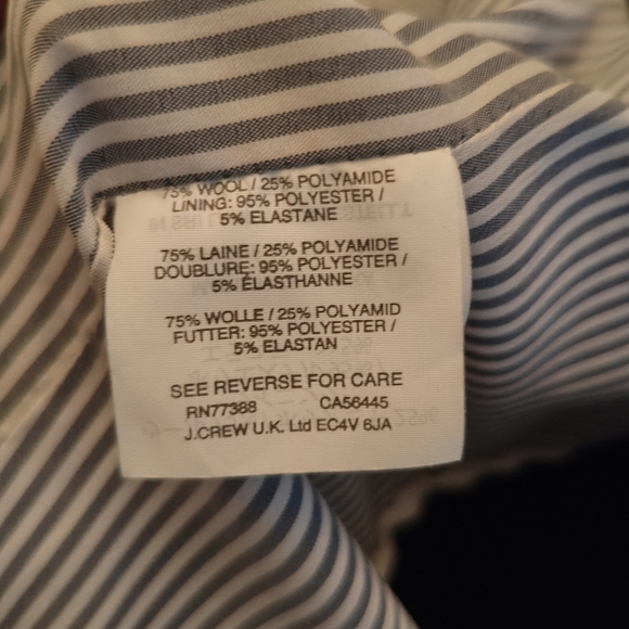 J Crew Navy color blazar - Picture 7 of 7